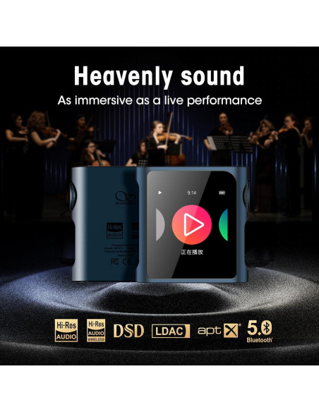 Reproductor MP3 SHANLING M0 Pro Bluetooth 5.0 2TB Azul