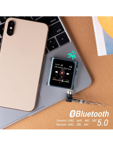 Reproductor MP3 SHANLING M0 Pro Bluetooth 5.0 2TB Azul