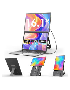 Extensor de Pantalla 16.1" FHD IPS N2 - Soporte Rotatorio 360