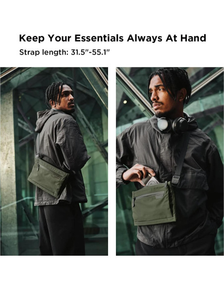 ALPAKA Zip Pouch Max V2 Verde 27x17.5cm Resistente al Agua