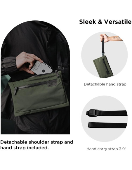 ALPAKA Zip Pouch Max V2 Verde 27x17.5cm Resistente al Agua