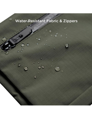 ALPAKA Zip Pouch Max V2 Verde 27x17.5cm Resistente al Agua