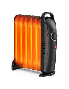 Calentador de Aceite 700W Air Choice para Interiores, Negro