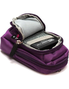 Funda Compacta Navitech Morada para Cámara Instax Pal 2