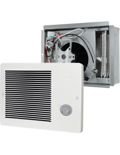 Calefactor de Pared Affectnianly 1500W Blanco con Termostato 2