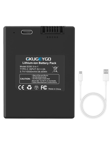 Batería Recargable 10500mAh GKUGEYGO para eufy S330 S230