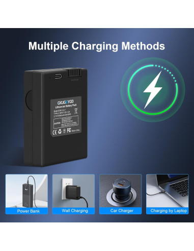 Batería Recargable 10500mAh GKUGEYGO para eufy S330 S230