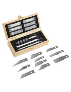 Juego de cuchillos de precisión Headley Tools 38 piezas