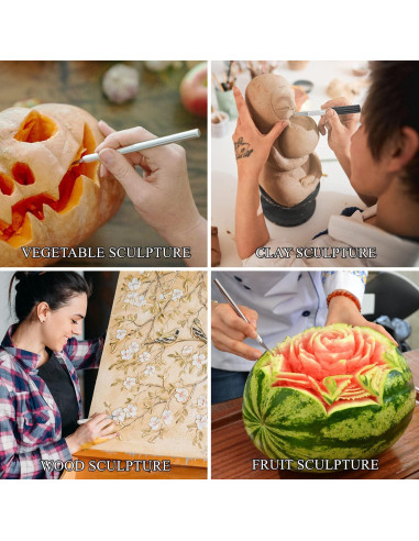 Juego de cuchillos de precisión Headley Tools 38 piezas