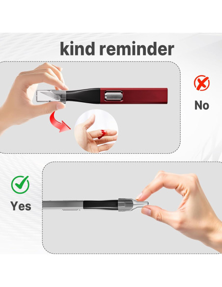 Cuchillo de Manualidades Scimaker HKA51 con 10 Cuchillas de Acero