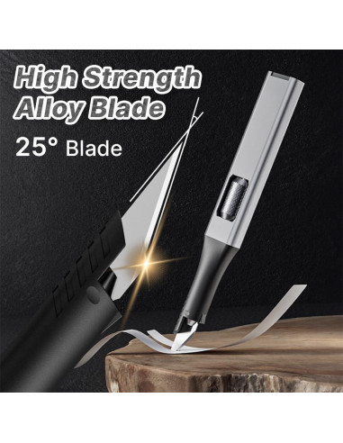 Cuchillo de Manualidades Scimaker HKA51 con 10 Cuchillas de Acero