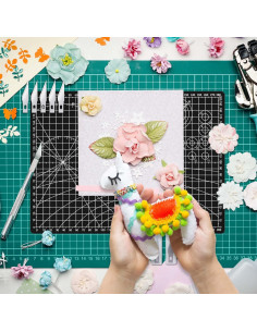 Cuchillo de Precisión Anezus con Alfombrilla A4 y 30 Cuchillas 2