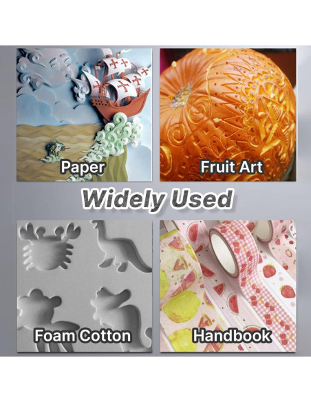 Cuchillo de Manualidades Scimaker HKA51 con 10 Cuchillas de Acero