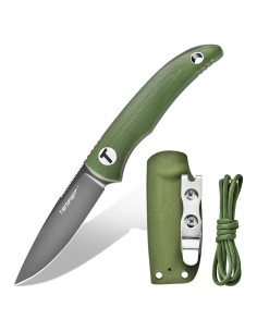 Cuchillo Mini de Cuello TONIFE Nova 6.8 cm con Funda Kydex