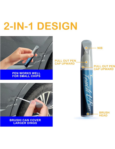 Pintura de Retoque Plateada Metálica G1U para Subaru