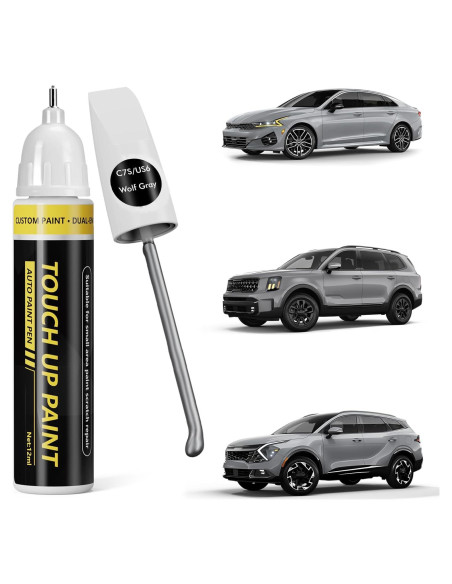 Pintura de Retoque Kia Gris Lobo (C7S US6) 12 ml