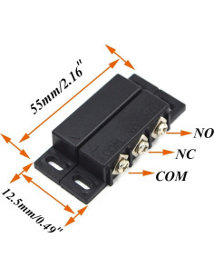 Interruptor Reed Magnético SpzcdZa 2 Conjuntos NC NO Seguridad 2
