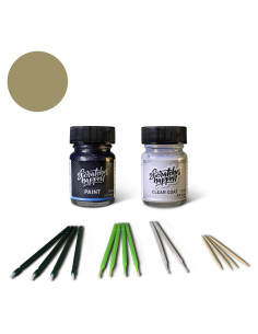 Kit de pintura de retoque ScratchesHappen Oro blanco 30ml