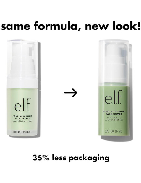 Primer Facial e.l.f. Neutralizador de Tono Verde 60g