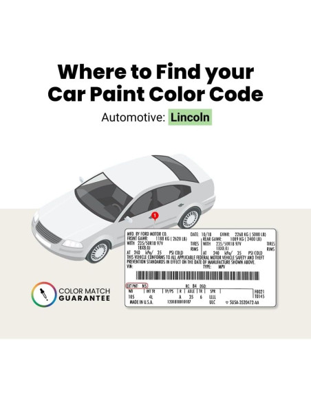 Pintura de Retoque Aerosol TouchUpDirect UG Blanco Platino