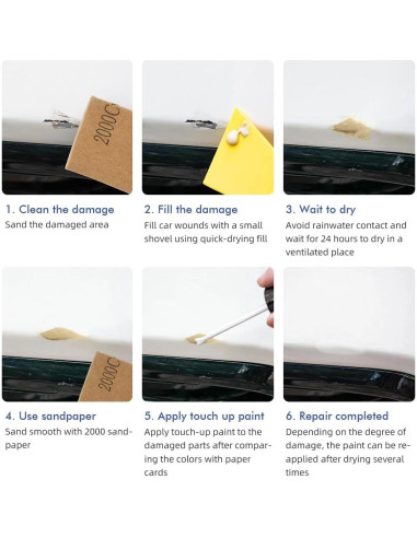 Pintura de Retoque Automotriz XTryfun M9A Tiza 29.57ml