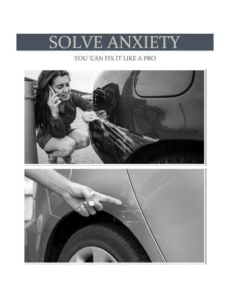 Bolígrafo de Pintura de Toque Qziulr Plata 10ml para Rayones