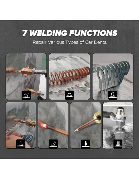 Kit de Reparación de Abolladuras PLAYOCCAR 90MAX 3500W 7 Modos