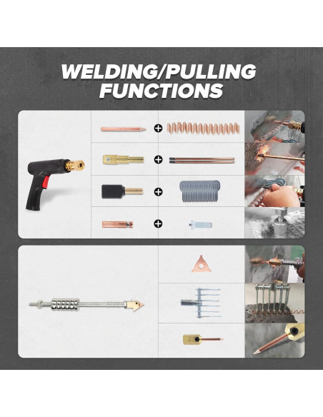 Kit de Reparación de Abolladuras PLAYOCCAR 90MAX 3500W 7 Modos