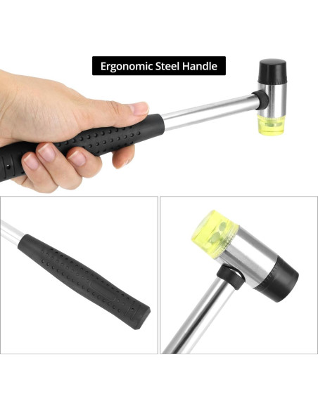 Kit de Herramientas para Reparación de Abolladuras QWORK 10 Piezas