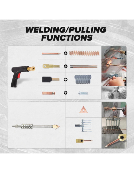 Extractor de Abolladuras PLAYOCCAR 220V MAX 3500W 7 Modos