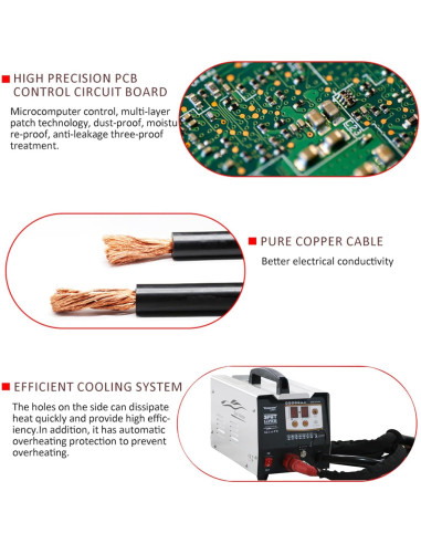 Extractor de Abolladuras Soldador de Puntos WANBANG F90E 3KW