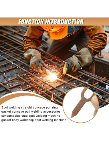 100 Anillos de Extracción de Abolladuras UHANBUT 5.54cm