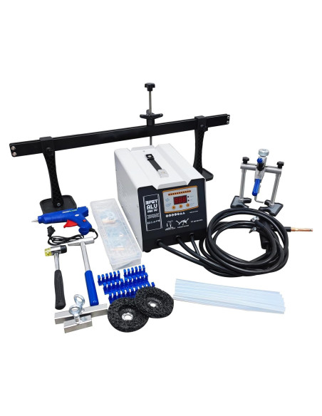 Máquina de Soldadura de Puntos EQCOTWEA 110V para Aluminio