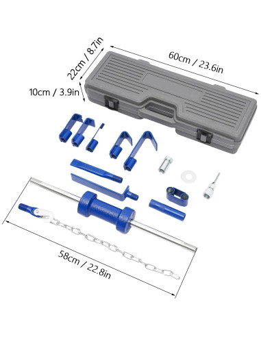 Kit de Extractor de Abolladuras LGXSHOP con Martillo Deslizante