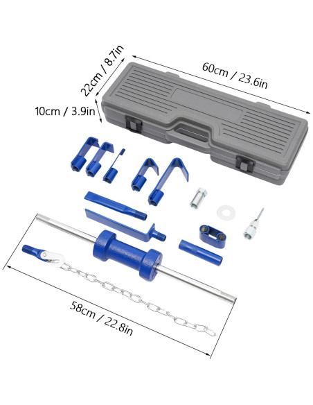 Kit de Extractor de Abolladuras LGXSHOP con Martillo Deslizante