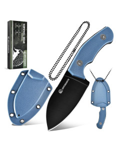 Cuchillo de Cuello SPITZKANTE P-DA 14 cm Acero Inoxidable EDC