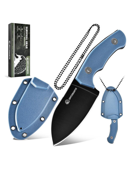 Cuchillo de Cuello SPITZKANTE P-DA 14 cm Acero Inoxidable EDC