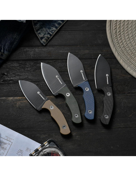 Cuchillo de Cuello SPITZKANTE P-DA 14 cm Acero Inoxidable EDC