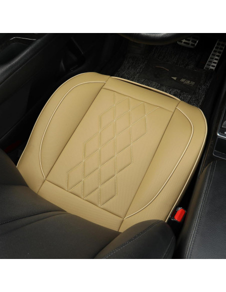 Funda de Asiento de Coche JOJOBAY Beige Universal Antideslizante