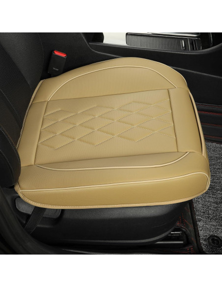 Funda de Asiento de Coche JOJOBAY Beige Universal Antideslizante