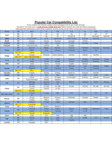 Funda de Asiento de Coche JOJOBAY Beige Universal Antideslizante