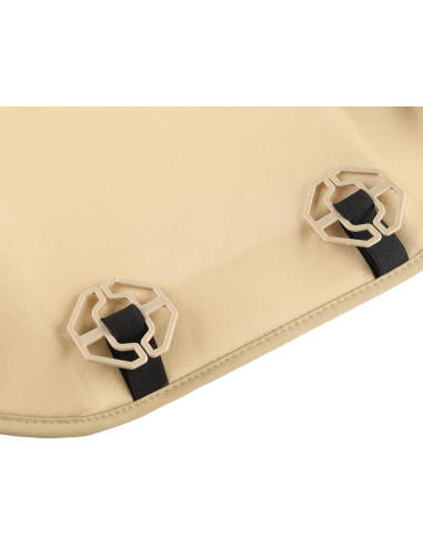Funda de Asiento de Coche JOJOBAY Beige Universal Antideslizante