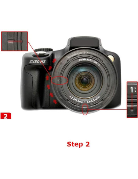 Anillo Adaptador de Filtro JJC RN-DC67A para Canon PowerShot