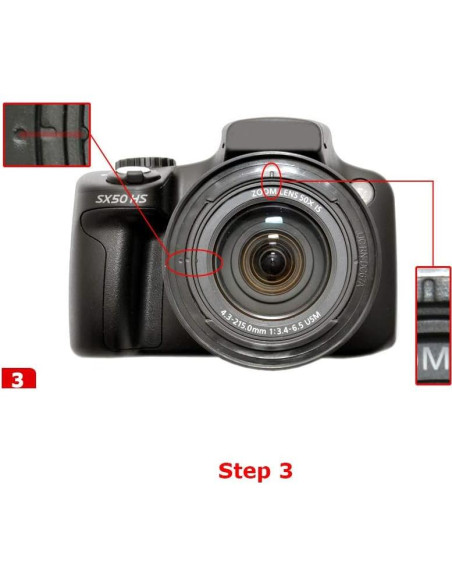 Anillo Adaptador de Filtro JJC RN-DC67A para Canon PowerShot