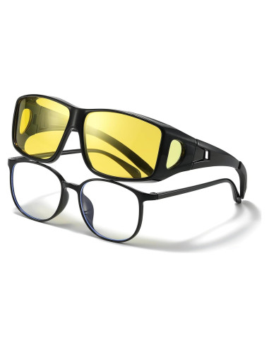 Gafas de Visión Nocturna VIEWBETTER Antirreflejo Polarizadas