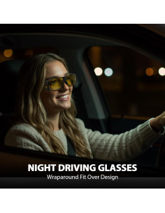 Gafas de Visión Nocturna VIEWBETTER Antirreflejo Polarizadas 2