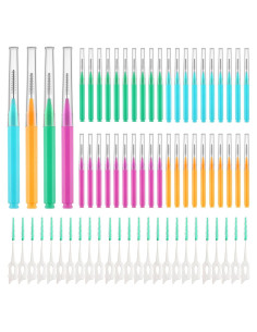 Set de Cepillos Interdentales Svalor 100 Piezas Multicolor