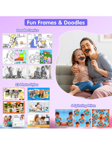 Cámara Instantánea para Niños Mvnhfso P310 10MP 32GB