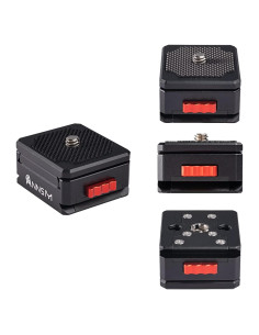 Adaptador de Montaje Rápido Arca Suiza 38mm para Cámaras DSLR