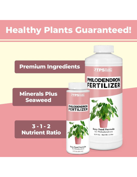 Fertilizante Líquido TPS Nutrients 250mL para Philodendron